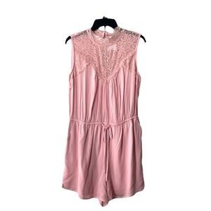 White Birch Shorts Romper NWT